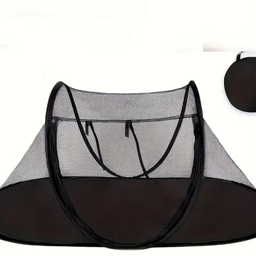 Portable Folding Pet Tent Dog Cage Foldable Cat Dog Tent Travel Outdoor