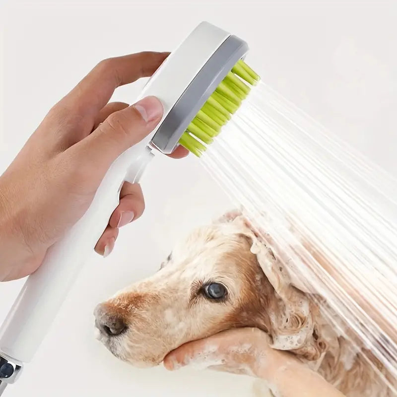 Pet Bath Brush, Pet Bath Shower, Pet Bath Spray Massage Shower, Massage Brush (Water Heater Can Be Received) For Dogs