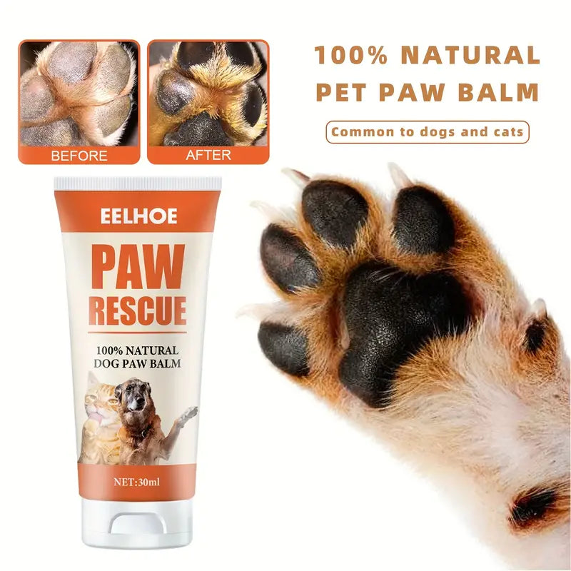 Protective Pet Claw Balm For Clean And Healthy Paws - Moisturizes And Soothes Nail And Meat Pads - Foot Care Balm For Dogs And Cats