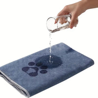 Pet Dog Bath Towel, High Absorbent Quick Dry Dog Grooming Towel