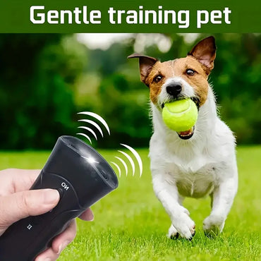 Gentle Chaser Pet Trainer - LED Light and Sonic Stop Barking