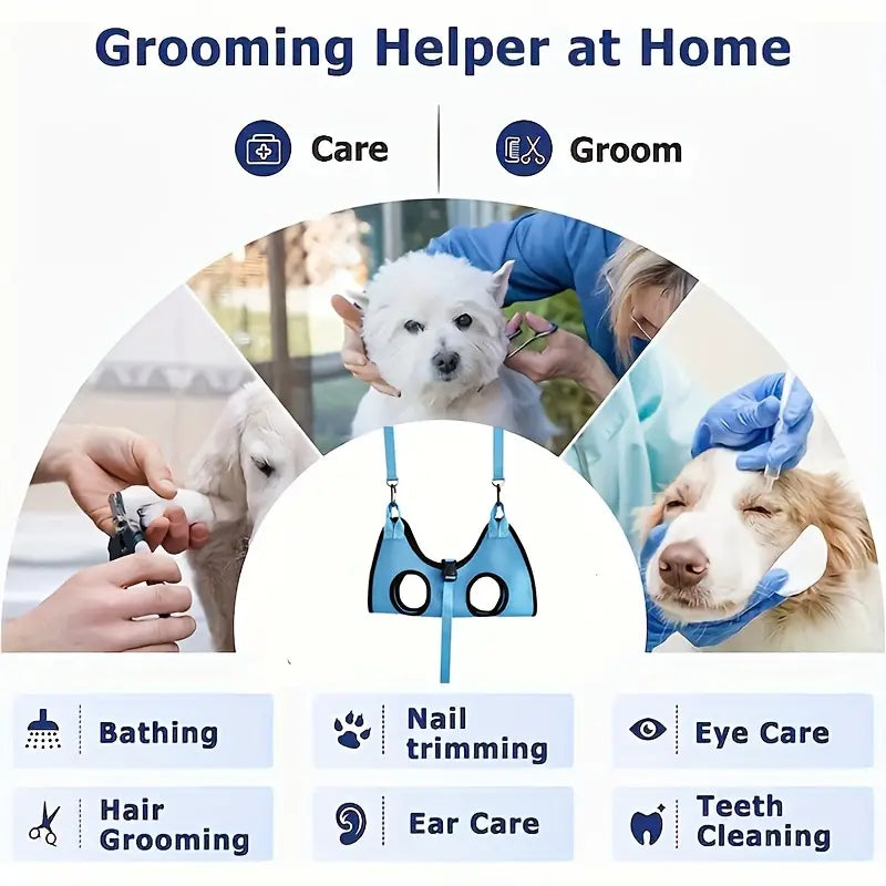 Pet Grooming Hammock, Thickened Hammock For Nail Trimming