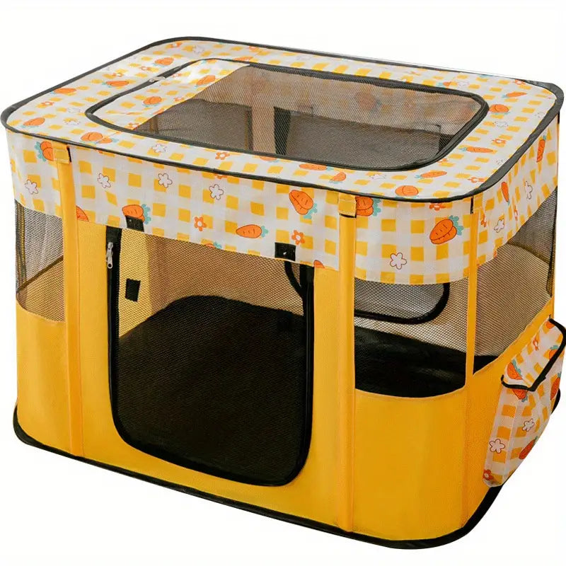 Portable Foldable Pet Playpen, Pets Houses For Dogs And Cats, Collapsible Kennel For Dogs, Cats, And Rabbits