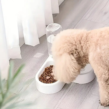 Pet Double Bowls, Anti-Upset Dog Food And Water Bowl