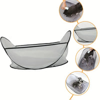 Pet Grooming Haircut Bib - Catch Dog and Cat Hair While Shaving and Trimming