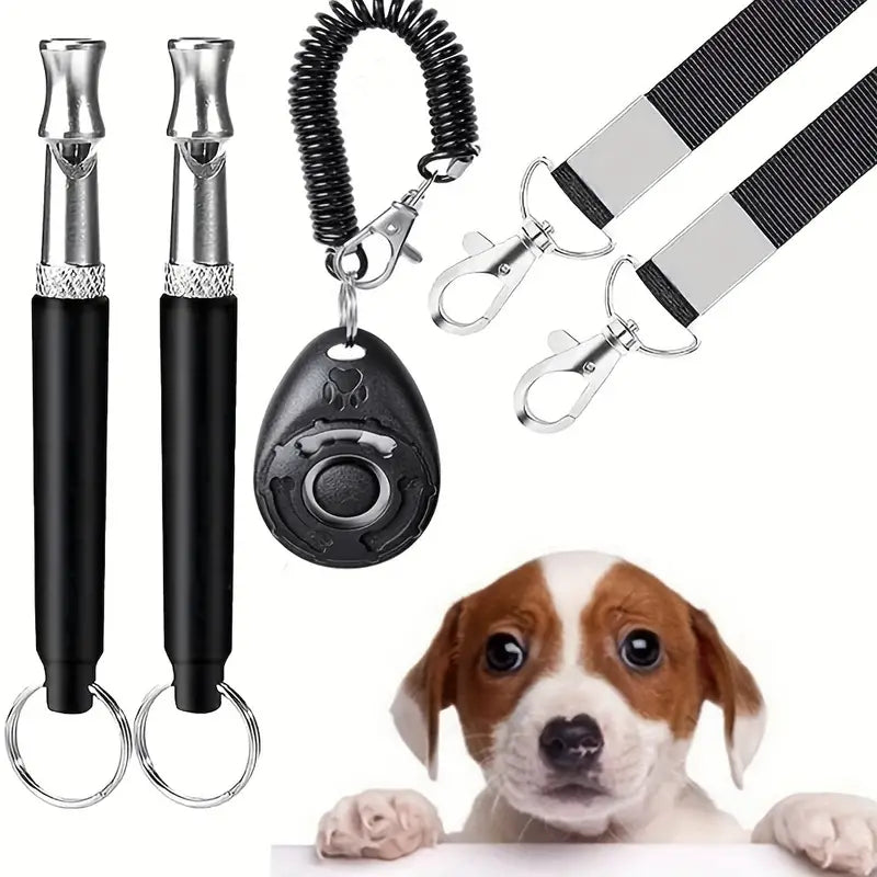 Ultrasonic Pet Training Whistle Set - Train Your Dog with Ease and Precision