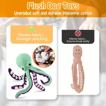 Octopus Design Pet Grinding Toy