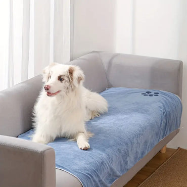 Хавлиена кърпа за домашни кучета, силно абсорбираща бързосъхнеща кърпа за подстригване на кучета