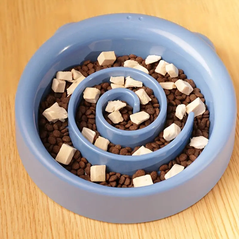 Asu Slow Feeder Bowl, Anti Choking Dog Puzzle Food Bowl Baskom